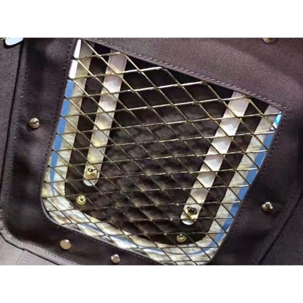 Louis Vuitton Unisex Dog Bag Carrier Brown Monogram Coated Canvas Cowhide Leather (1)