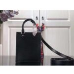 Louis Vuitton Unisex Petit Sac Plat Black Epi Cowhide Leather - immagine 4