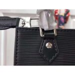 Louis Vuitton Unisex Petit Sac Plat Black Epi Cowhide Leather - immagine 6
