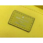 Louis Vuitton Unisex Petit Sac Plat Yellow Epi Embossed Supple Grained Cowhide - Bild 10