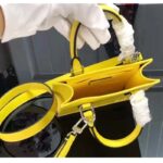 Louis Vuitton Unisex Petit Sac Plat Yellow Epi Embossed Supple Grained Cowhide - Bild 8