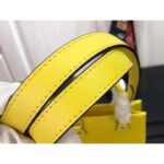 Louis Vuitton Unisex Petit Sac Plat Yellow Epi Embossed Supple Grained Cowhide - Bild 7