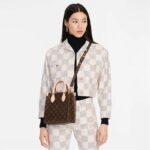 Louis Vuitton Unisex Sac Plat BB Handbag Monogram Coated Canvas Textile Lining - Image 13