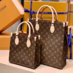 Louis Vuitton Unisex Sac Plat BB Handbag Monogram Coated Canvas Textile Lining - Image 4