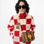 Louis Vuitton Unisex Trio Messenger Bag Monogram Stripes Brown Coated Canvas - Image 17