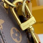 Louis Vuitton Unisex Trio Messenger Bag Monogram Stripes Brown Coated Canvas - Image 12