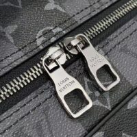 Louis Vuitton Unisex Utilitary Backpack Black Monogram Stripes Eclipse Coated Canvas (1)