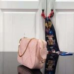 Louis Vuitton Women Mini Pochette Accessoires Pink Monogram Empreinte Embroidered Cowhide - immagine 4