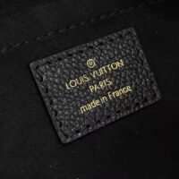 Louis Vuitton Women Papillon BB Black Beige Embossed Supple Grained Cowhide Leather (9)