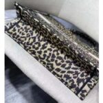 Dior Unisex CD Large Dior Book Tote Beige Multicolor Mizza Embroidery - Imagen 6