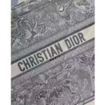 Dior Unisex CD Large Dior Book Tote Gray Toile De Jouy Embroidery - Image 6