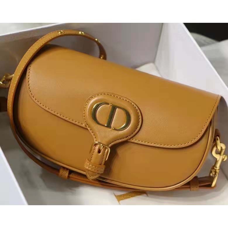 Dior Bobby East-West Bag Amber Box Calfskin