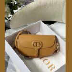 Dior Women CD Dior Bobby East-West Bag Amber Box Calfskin - Imagen 4