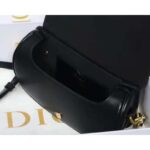 Dior Women CD Dior Bobby East-West Bag Black Box Calfskin - immagine 9