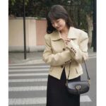 Dior Women CD Dior Bobby East-West Bag Black Box Calfskin - immagine 15