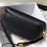 Dior Women CD Dior Bobby East-West Bag Black Box Calfskin (4)