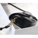 Dior Women CD Dior Bobby East-West Bag Black Box Calfskin - immagine 8