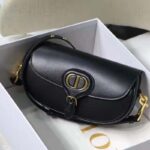 Dior Women CD Dior Bobby East-West Bag Black Box Calfskin - immagine 4