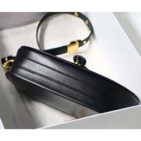 Dior Women CD Dior Bobby East-West Bag Black Box Calfskin (4)