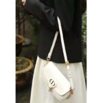 Dior Women CD Dior Bobby East-West Bag Latte Box Calfskin - Image 14