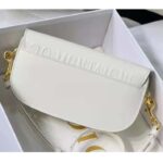 Dior Women CD Dior Bobby East-West Bag Latte Box Calfskin - Image 6