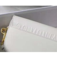 Dior Women CD Dior Bobby East-West Bag Latte Box Calfskin (5)