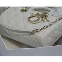 Dior Women CD Lady D-Joy Bag Latte Cannage Lambskin (18)