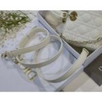 Dior Women CD Lady D-Joy Bag Latte Cannage Lambskin - immagine 17