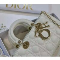 Dior Women CD Lady D-Joy Bag Latte Cannage Lambskin (18)