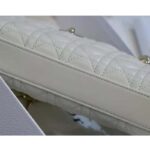 Dior Women CD Lady D-Joy Bag Latte Cannage Lambskin - immagine 15