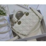 Dior Women CD Lady D-Joy Bag Latte Cannage Lambskin - immagine 3