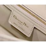 Dior Women CD Medium Dior Caro Bag Beige Supple Cannage Calfskin - Image 10