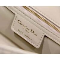 Dior Women CD Medium Dior Caro Bag Beige Supple Cannage Calfskin (3)