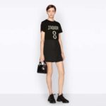 Dior Women CD Mini Lady Dior Bag Black Patent Cannage Calfskin - Image 12