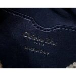 Dior Women CD Small Dior Vibe Hobo Bag Black Cannage Lambskin - immagine 10