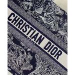 Dior Unisex Medium Book Tote Blue Toile De Jouy Reverse Embroidery - Image 10
