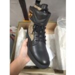 Gucci GG Women's Ankle Boot Double G Beige Ebony Maxi GG Canvas - Image 3