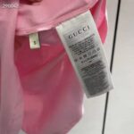 Gucci Men GG Interlocking G Heart T-Shirt Pink Cotton Jersey Crewneck Oversize Fit – Bild 10