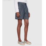 Gucci Unisex GG Espadrille Multicolor GG Linen Canvas Cord Platform Rubber Bottom – Image 6