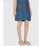 Gucci Unisex GG Espadrille Slides Multicolor GG Linen Canvas 2cm Heel - Imagen 15