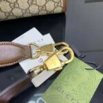 Gucci Unisex Medium Tote Interlocking G Beige Ebony Brown GG Supreme Canvas - Image 10