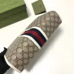 Gucci Unisex Ophidia Toiletry Case Beige Ebony GG Supreme Canvas Double G - Image 4
