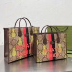 Gucci Unisex Pineapple GG Supreme Medium Tote Maxi GG Supreme Canvas - Image 3