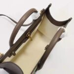 Gucci Unisex Tiger GG Small Tote Bag Blue Beige Ebony GG Supreme Canvas - Bild 7