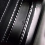 Gucci Women Bamboo 1947 Mini Top Handle Bag Black Leather Bamboo Hardware – Image 9