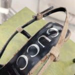 Gucci Women GG Slingback Pump Beige Ebony Original GG Canvas 8 cm Heel - Image 10