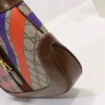 Gucci Women Jackie 1961 Small Shoulder Bag Beige Ebony GG Supreme Canvas – Image 10