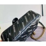 Gucci Women The Hacker Project Small Dionysus Bag Black Balenciaga Print Black Leather - Imagen 5