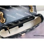 Gucci Women The Hacker Project Small Dionysus Bag Black Balenciaga Print Black Leather - Imagen 7