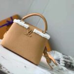 Louis Vuitton LV Women Capucines BB Bag Arizona Taurillon Leather Shearling - Bild 2